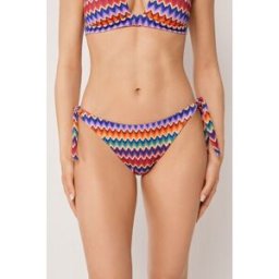 Calzedonia Kalhotky na Mašle Vibrant Chevron Žena Potisk Velikost M