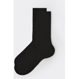 Calzedonia Krátké pánské ponožky s kašmírem Člověk Černá Velikost 42-43