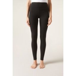 Calzedonia Legíny s příměsí kašmíru Žena Černá Velikost L