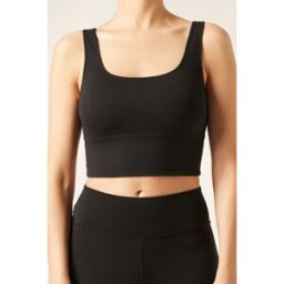 Calzedonia Top First Class Soft Touch Žena Černá Velikost S/M