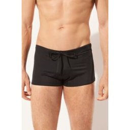 Calzedonia Pánské boxerkové plavky Panama Člověk Černá Velikost L