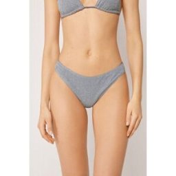 Calzedonia Brazilky k plavkám Metallic Glow Žena Šedá Velikost M