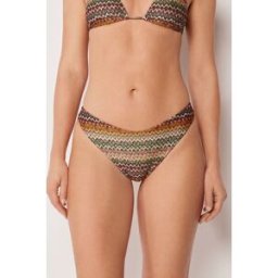 Calzedonia Brazilky k plavkám Elegant Ethnic Žena Zelená Velikost L