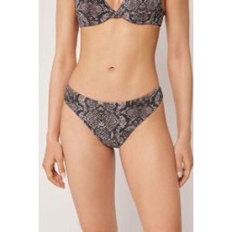 Calzedonia Plavkové Kalhotky Classic Snake Žena Potisk Velikost L