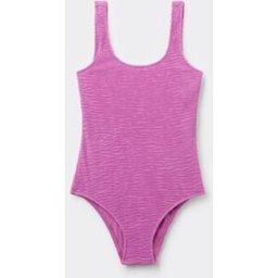 Calzedonia Dívčí celkové plavky Crinkle Waves Dívka Fialová Velikost 8