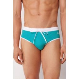 Calzedonia Pánské slipové plavky Malindi Člověk Modrá Velikost S