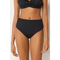 Calzedonia Vysoké kalhotky k plavkám Premium Sculpt Žena Černá Velikost XL