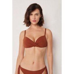 Calzedonia Super push-upka k plavkám Premium Fit Žena Hnědá Velikost 1