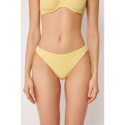 Calzedonia Kalhotky k plavkám Crinkle Waves Žena Žlutá Velikost L