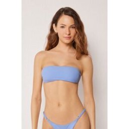 Calzedonia Podprsenka bandeau k plavkám Premium Fit Žena Modrá Velikost 3