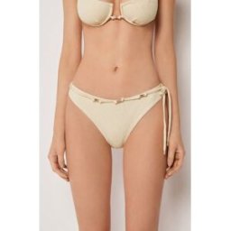 Calzedonia Kalhotky k plavkám Wild Jungle Žena Bílá Velikost M