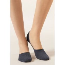 Calzedonia Unisex neviditelné ponožky Žena Modrá Velikost 34-36