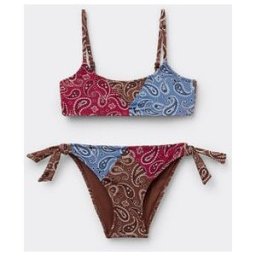 Calzedonia Dívčí dvoudílné plavky Bandana Patch Dívka Potisk Velikost 10