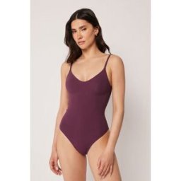 Calzedonia Jednodílné Plavky Invisible Bonding Žena Bordová Velikost M