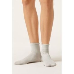 Calzedonia Třpytivé ponožky Žena Přírodní Velikost TU
