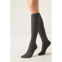 Calzedonia 60denové Podkolenky z Mikrovlákna Žena Šedá Velikost TU