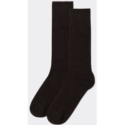 Calzedonia Krátké ponožky s příměsí vlny a kašmíru Člověk Hnědá Velikost 42-43