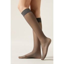 Calzedonia 20denové Podkolenky s Pohodlnou Manžetou Žena Šedá Velikost TU
