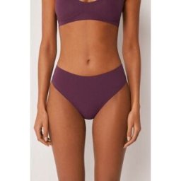 Calzedonia Plavkové Kalhotky s Vysokým Pasem Invisible Bonding Žena Bordová Velikost M