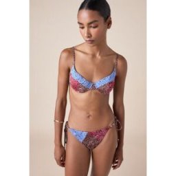 Calzedonia Balkonetka k plavkám Bandana Patch Žena Potisk Velikost 3