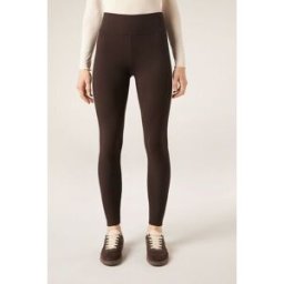 Calzedonia Legíny s příměsí kašmíru Žena Hnědá Velikost XL