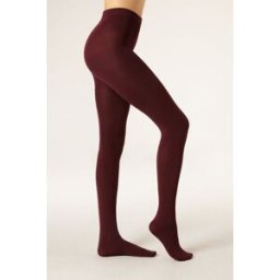 Calzedonia Neprůsvitné punčocháče Matt Thermal Žena Červená Velikost 3