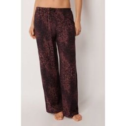 Calzedonia Kalhoty Dark Animalier Žena Hnědá Velikost S/M