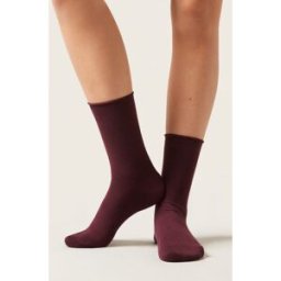 Calzedonia Krátké Ponožky s Kašmírem Žena Bordová Velikost 39-41