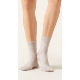Calzedonia Krátké ponožky s kašmírem Žena Přírodní Velikost 39-41