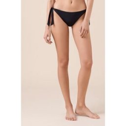 Calzedonia Kalhotky na šňůrky k plavkám Premium Fit Žena Černá Velikost M