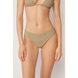Calzedonia Kalhotky k plavkám Metallic Glow Žena Přírodní Velikost M