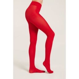 Calzedonia Neprůsvitné punčocháče Matt Soft Comfort 50 denier Žena Červená Velikost 3