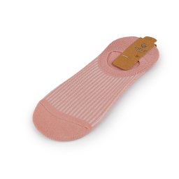 Dámské / dívčí bavlněné ponožky do tenisek, barva 3 pudrová