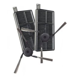 HEPA filtry a kartáčky pro DREAME Aqua10 Ultra Roller / Mova Z60 sada 2+2ks