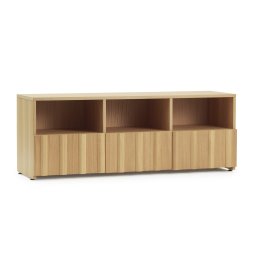 Normann Copenhagen designové skříňky pod televize Rib Sideboard Low Hybrid
