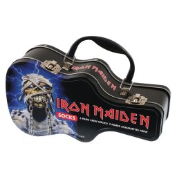 dárková krabička (ponožky set 3 párů) IRON MAIDEN - GUITAR - PERRI´S SOCKS - IMF370-078-O-M