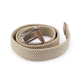Pásek pružný šíře 3,2 cm unisex, barva 2 režná
