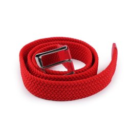 Pásek pružný šíře 3,2 cm unisex, barva 3 červená