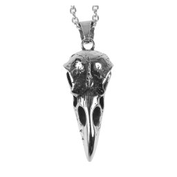 obojek Viking Skull Raven - SS8-751P