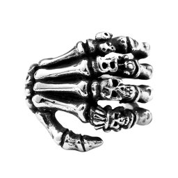 prsten Skeleton Hand - SS8-328R