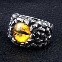 prsten Demon Eyes - Yellow - SS8-527R yellow