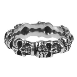 prsten Skeleton Hand Skull - Silver - SS8-373R silver