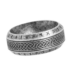 prsten Nordic Vintage Viking - Silver - SS8-R196 retro silver