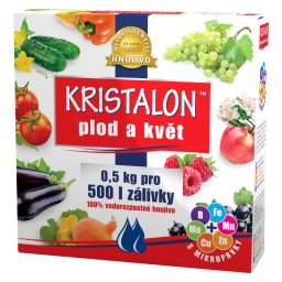 KRISTALON Krystalické hnojivo Plod a květ 0,5 kg AG02200002005