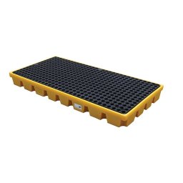 Plastová jímka s roštem - objem 120 l - 160 x 80 x 15 cm