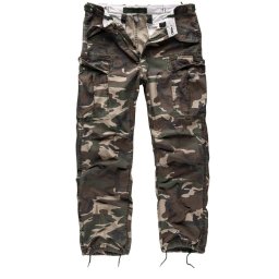 Kalhoty VINTAGE FATIGUE WOODLAND vel. L