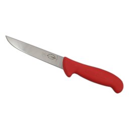 F. Dick - Nůž vykosťovací 15 cm, široká čepel, červený