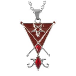 náhrdelník s přívěskem Pentagram Geometric - SS8-989P