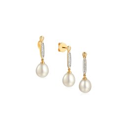 Perlová souprava s brilianty Oriana z kolekce Wedding Jewelry IZBR109S