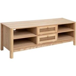 Atmosphera TV stolek - komoda pod televizi s vídeňskou pleteninou Arty 50 × 140 cm